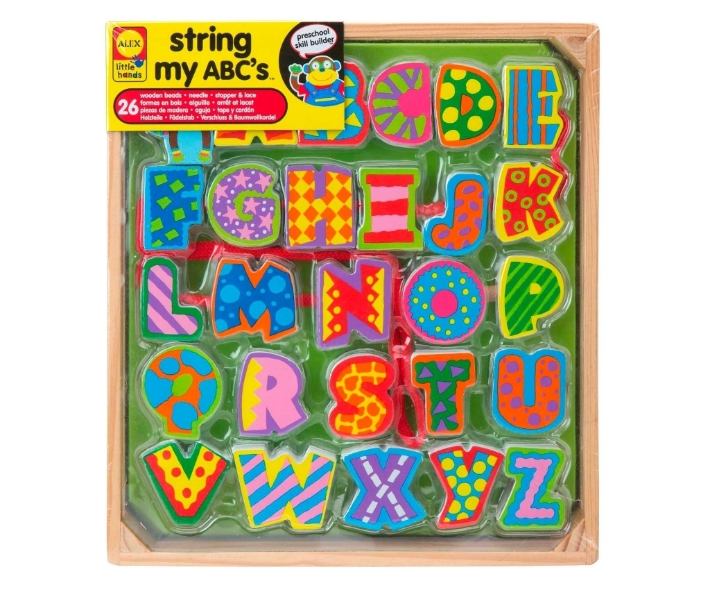 積木串繩 - 英文字母 26 件裝